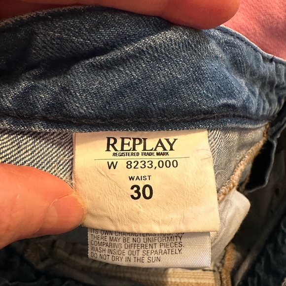 Retro, Wide leg, low rise Replay jeans - Picture 3 of 4